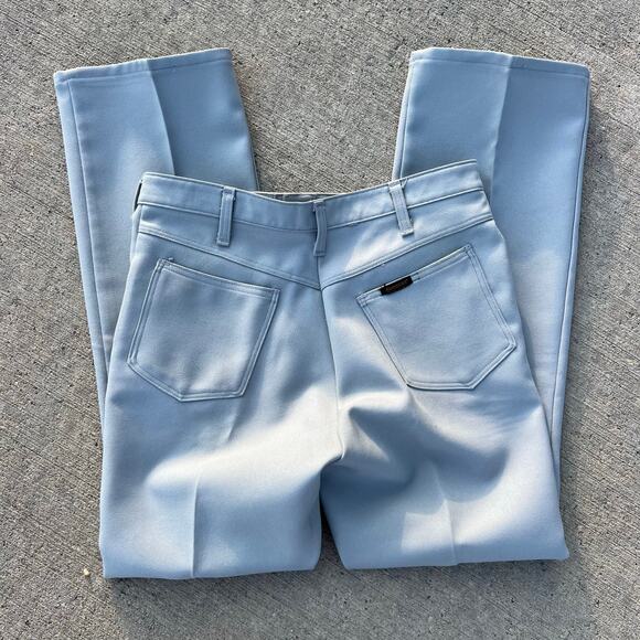 Vintage Dickies Branders Gray Mens Perma Press Slacks Pants 34x32 Made in USA - Picture 1 of 14